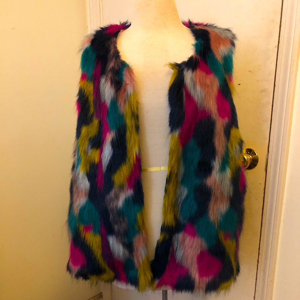 Multiple color Faux Fur